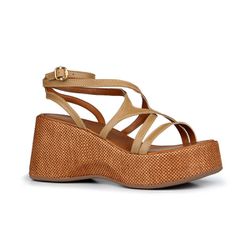 Anabela Tasha Orcade Shape Trançado Ocre - 90103 D - ORCADE