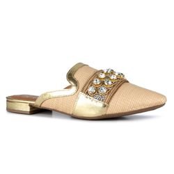 Mule Pietra Orcade Pedrarias Dourado - 18180 A - ORCADE