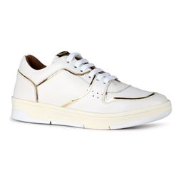 Tênis Bali Orcade Couro Neve Specchio Dourado - 81... - ORCADE