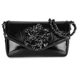 Bolsa Orcade Flor Verniz Preto - OC0711 C - ORCADE