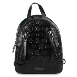 Mochila Orcade Estampada Verniz Preto - OC0722 D - ORCADE