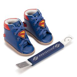 Dennis Brown Super Homem azul com barra de regulag... - Orthocalce Baby & Kids