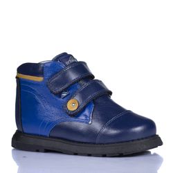 Botinha Neurofuncional cano alto 2 velcros em cour... - Orthocalce Baby & Kids