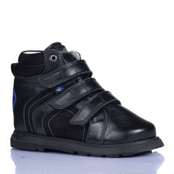 Botinha Neurofuncional cano alto 3 velcros em cour... - Orthocalce Baby & Kids