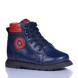 Botinha Neurofuncional heróis capitão américa cano... - Orthocalce Baby & Kids