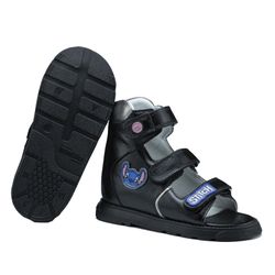 Sandália Neurofuncional STITCH cano alto 3 velcros... - Orthocalce Baby & Kids