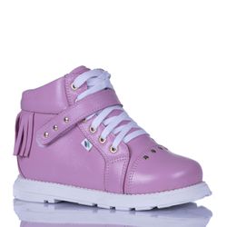 Botinha Neurofuncional cano alto em couro legítimo... - Orthocalce Baby & Kids