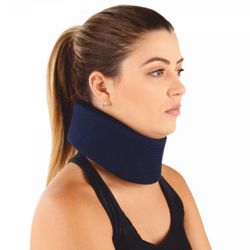 Colar Cervical Azul De Espuma - Orthopauher - Ortopedia São Lucas | Produtos médicos e ortopédicos