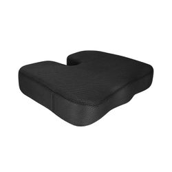 Perfetto - Almofada Protetor Cóccix Preto Genere Latex - Ortopedia São Lucas | Produtos médicos e ortopédicos