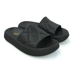 Chinelo Soft Slide Preto - Life Shoes - Ortopedia São Lucas | Produtos médicos e ortopédicos
