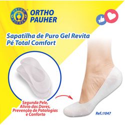 ORTHOPAUHER - SAPATILHA PURO GEL REVITA PÉ PAR - Ortopedia São Lucas | Produtos médicos e ortopédicos