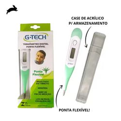 Termômetro Clínico Digital Verde G-tech TH400 - Ortopedia São Lucas | Produtos médicos e ortopédicos