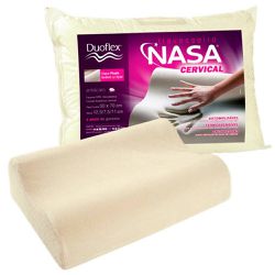 Travesseiro Nasa Cervical Duoflex - Ortopedia São Lucas | Produtos médicos e ortopédicos