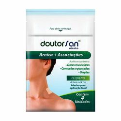 Arnica Adesiva Tamanho P C/ 4un Doutorsan - Ortopedia São Lucas | Produtos médicos e ortopédicos