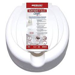 Mebuki - Assento Elevado 7,5cm Soft Branco - Ortopedia São Lucas | Produtos médicos e ortopédicos