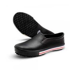 Soft Works - Tenis De E.V.A C/ Solado Antiderrapante Preto Listra Vermelha BB80 | CA - 37212 - Ortopedia São Lucas | Produtos médicos e ortopédicos