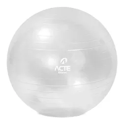 Gym Ball 65cm Transparente - Acte - Ortopedia São Lucas | Produtos médicos e ortopédicos