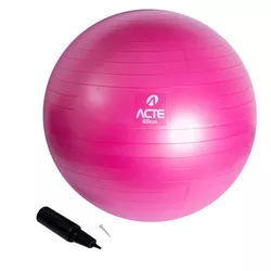 Gym Ball 65cm Rosa - Acte - Ortopedia São Lucas | Produtos médicos e ortopédicos