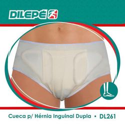 Dilipé - Cueca p/ Hérnia Inguinal Dupla - Ortopedia São Lucas | Produtos médicos e ortopédicos