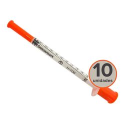 Seringa Para Insulina 1ml 8,0 X 0,30mm 30g C/ 10un Descarpack - Ortopedia São Lucas | Produtos médicos e ortopédicos