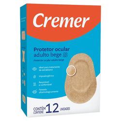 Cremer - Protetor Ocular Adulto c/12 Bege - Ortopedia São Lucas | Produtos médicos e ortopédicos