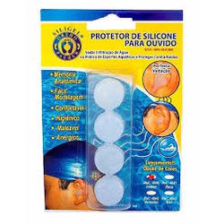 Ortho pauher - Protetor de Silicone p/ Ouvido Incolor - Ortopedia São Lucas | Produtos médicos e ortopédicos