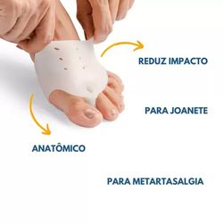 Hidrolight - protetor para metatarso e corretivo d/ joanete 2 pele - Ortopedia São Lucas | Produtos médicos e ortopédicos