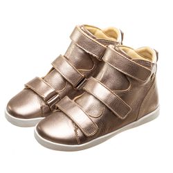 Bota Playpé Couro - Dourado - Playpé