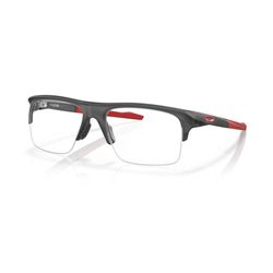 ARMAÇÃO OAKLEY PLAZLINK 8061 02 58 | FUMO CINZA AC... - OTICA FRANCANA