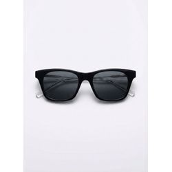 Óculos de Sol Unissex Zyon Preto com Haste Transpa... - OTICAS VERMONT