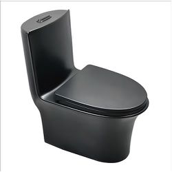 Vaso Monobloco Plezzi Preto Inowar - DELTAMIL PORCELANATOS