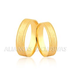 Aliança de Ouro de 18k Diamantada com Frisos - OV/... - Ouro Vale Joias