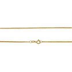 Corrente Veneziana em Ouro 18K - 40cm - OV/CO8622.... - Ouro Vale Joias