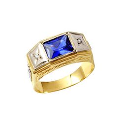 Anel de Formatura em Ouro 18k - OV/AN001N - Ouro Vale Joias