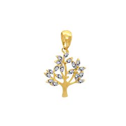 Pingente Árvore da Vida em Ouro 18k - OV/P20307-1 - Ouro Vale Joias