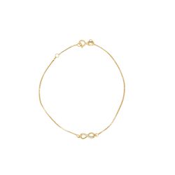 Pulseira Infinito Ouro 18k - OV/PUL18698-1 - Ouro Vale Joias