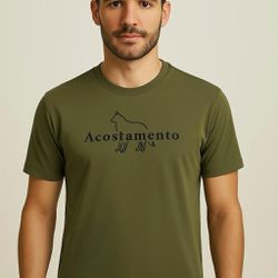 CAMISETA PREMIUM EMBORRACHADA VERDE - Ft12 - OUTLETDAPESTE