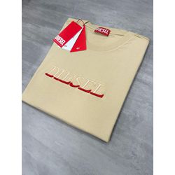 T-SHIRT BORDADA DIF DIESEL - lc18 - OUTLETDAPESTE