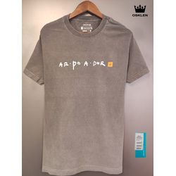 T-SHIRT SURFING CINZ - m11 - OUTLETDAPESTE