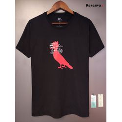 T-SHIRT ESTAMPA CALCULOS PRETA - Jma5 - OUTLETDAPESTE