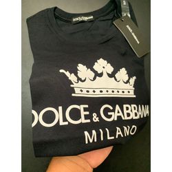 DIFERENCIADA DOLCE E GABBANA EMBORRACHADA PRETA -... - OUTLETDAPESTE