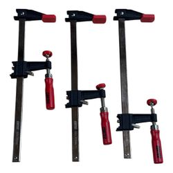 Sargento Grampo Tipo F 60x900 Kit 3 Peças Cortec - Outlet do Marceneiro