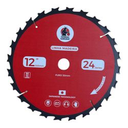 Disco Serra Circular 12'' 300x24z F.30mm Multimaterial Samuray - Outlet do Marceneiro