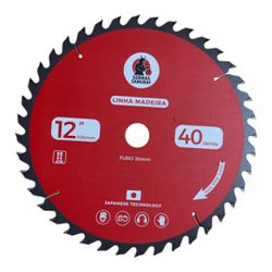 Disco Serra Circular 12'' 300x40z F.30mm Multimaterial Samuray - Outlet do Marceneiro