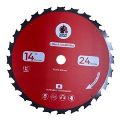 Disco Serra Circular 12'' 350x24z F.30mm Multimaterial Samuray - Outlet do Marceneiro