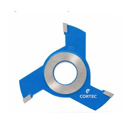 Fresa Tupia Canal Reto Rebaixe 125x12mm Widea Cortec - Outlet do Marceneiro