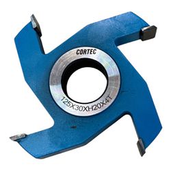 Fresa Tupia Canal Reto Rebaixe 125x12mm Widea Cortec - Outlet do Marceneiro