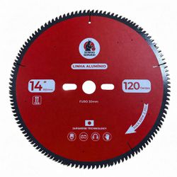 Disco Serra Circular Aluminio 355x120z Samuray (japonesa) - Outlet do Marceneiro