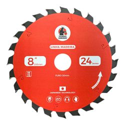 Disco Serra Circular 200x24 F.30mm Multimaterial Samuray - Outlet do Marceneiro