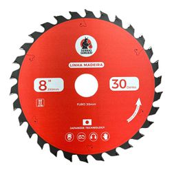 Disco Serra Circular 200x30 F.30mm Multimaterial Samuray - Outlet do Marceneiro